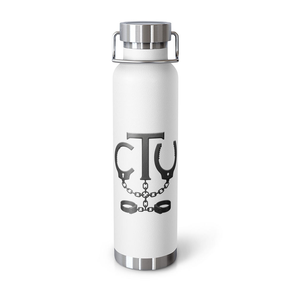 Thumbnail: Correctional Apparel CTU CTU stealth logo Copper Vacuum Insulated Bottle