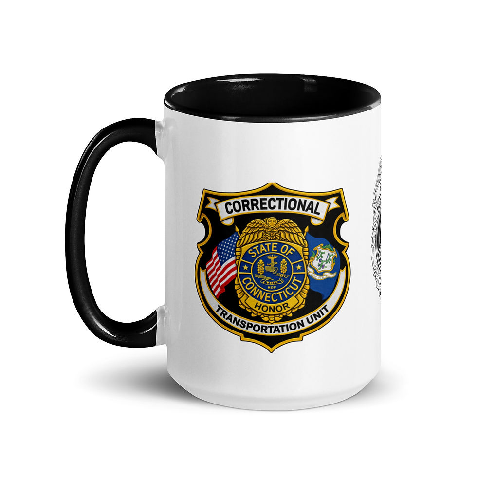 Thumbnail: Retired CT DOC CTU Officer Mug with Color Inside