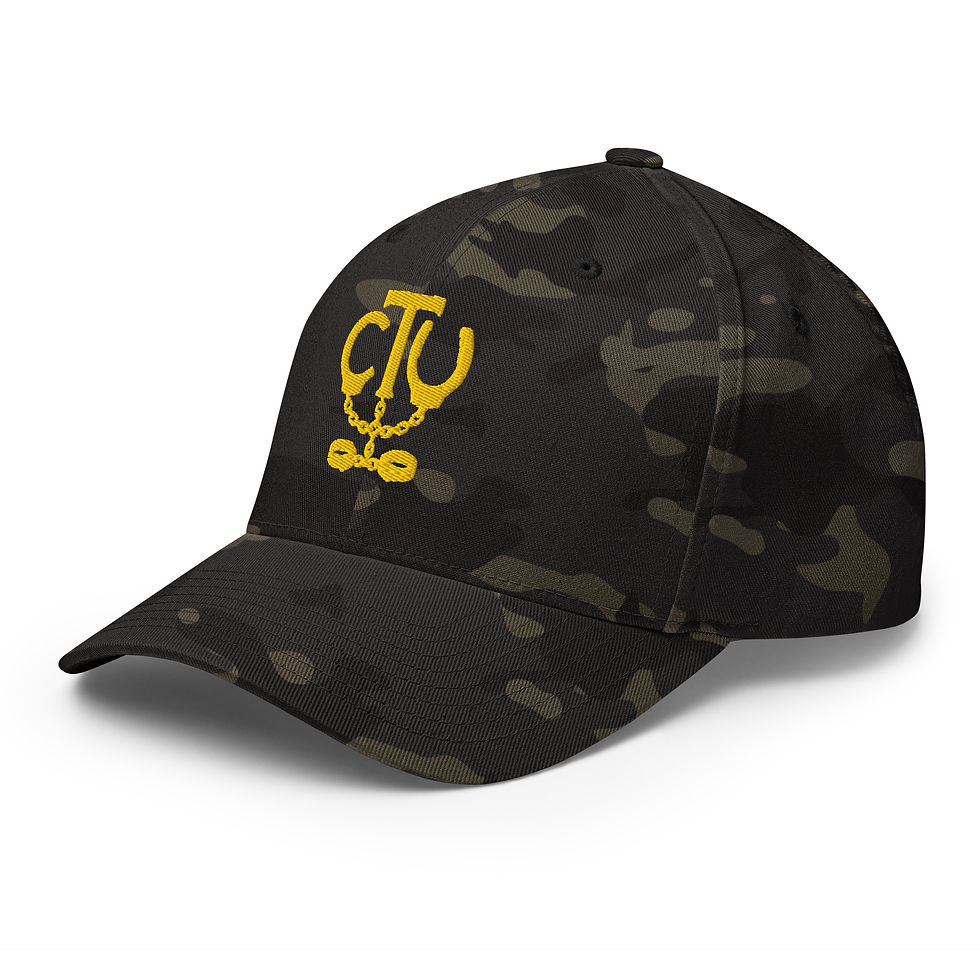 Thumbnail: Correctional Apparel CTU Gold logo Embroidered Twill Cap