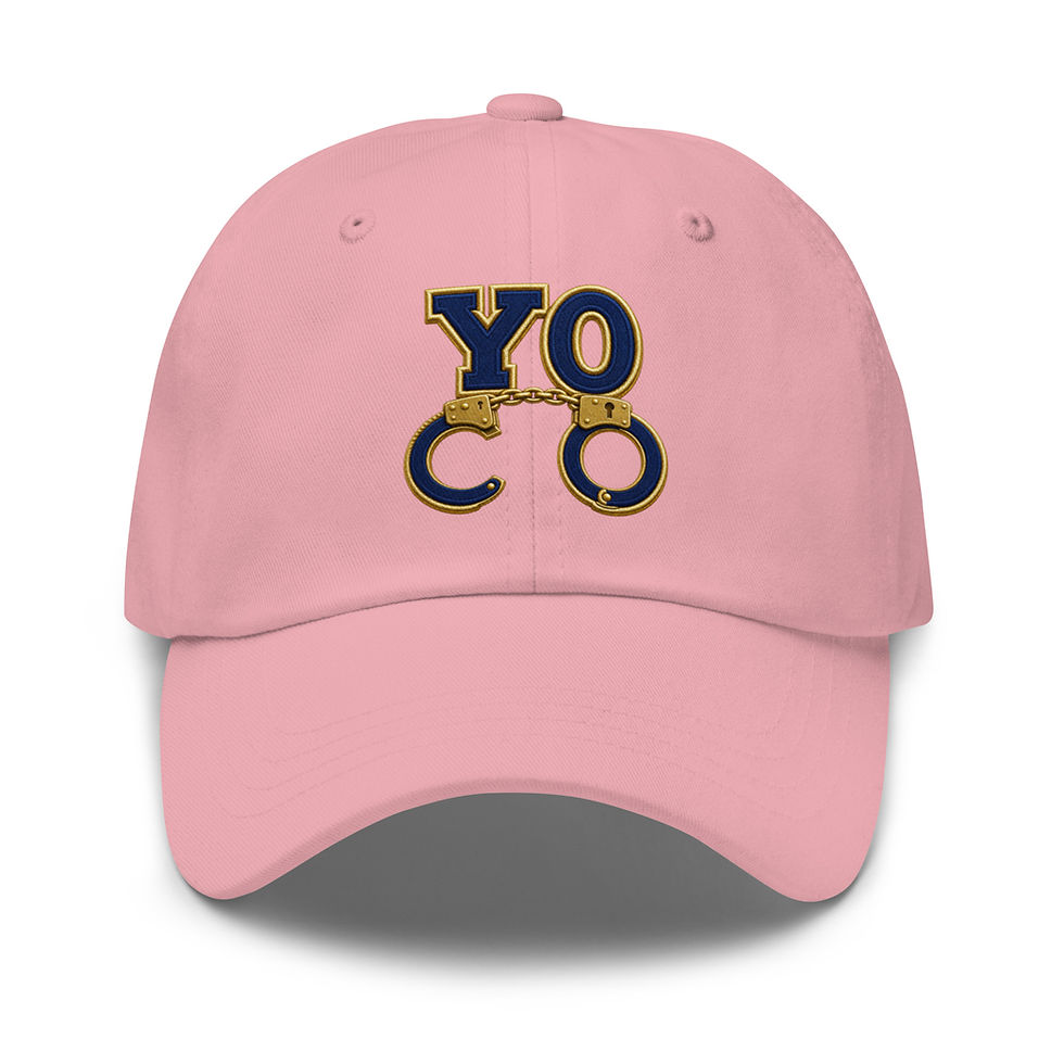 Thumbnail: YO C/O Navy/Gold Logo hat