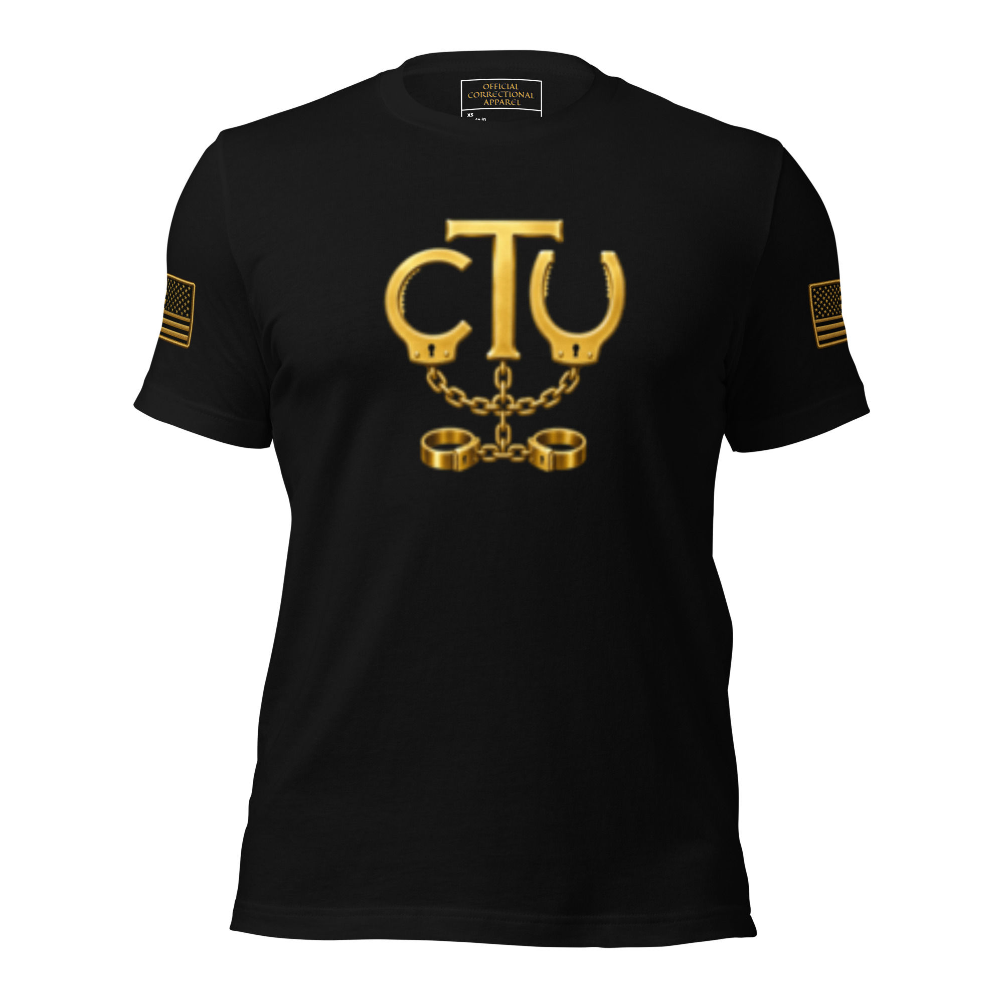 Correctional Apparel CTU CTU Gold logo Unisex T-Shirt