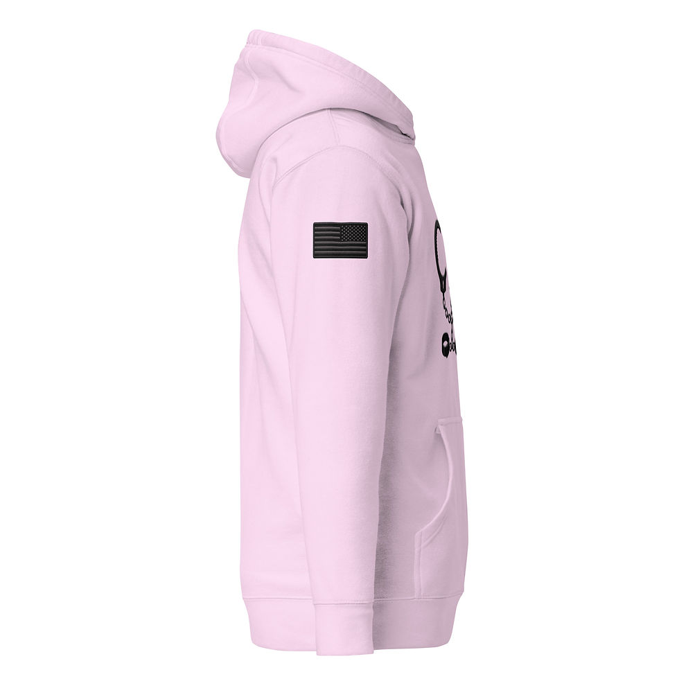 Thumbnail: Correctional Apparel CTU CTU Stealth Logo Flag Unisex Hoodie