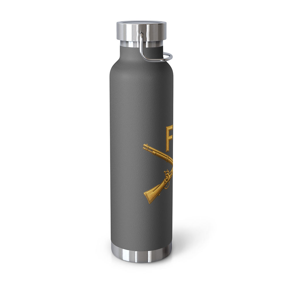 Thumbnail: Correctional Apparel FTU FTU Gold logo Copper Vacuum Insulated Bottle