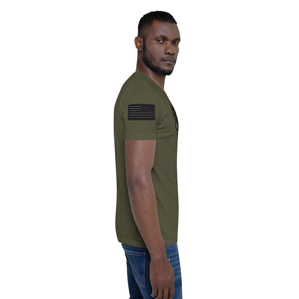 Thumbnail: Correctional Pro logo Stealth Unisex t-shirt