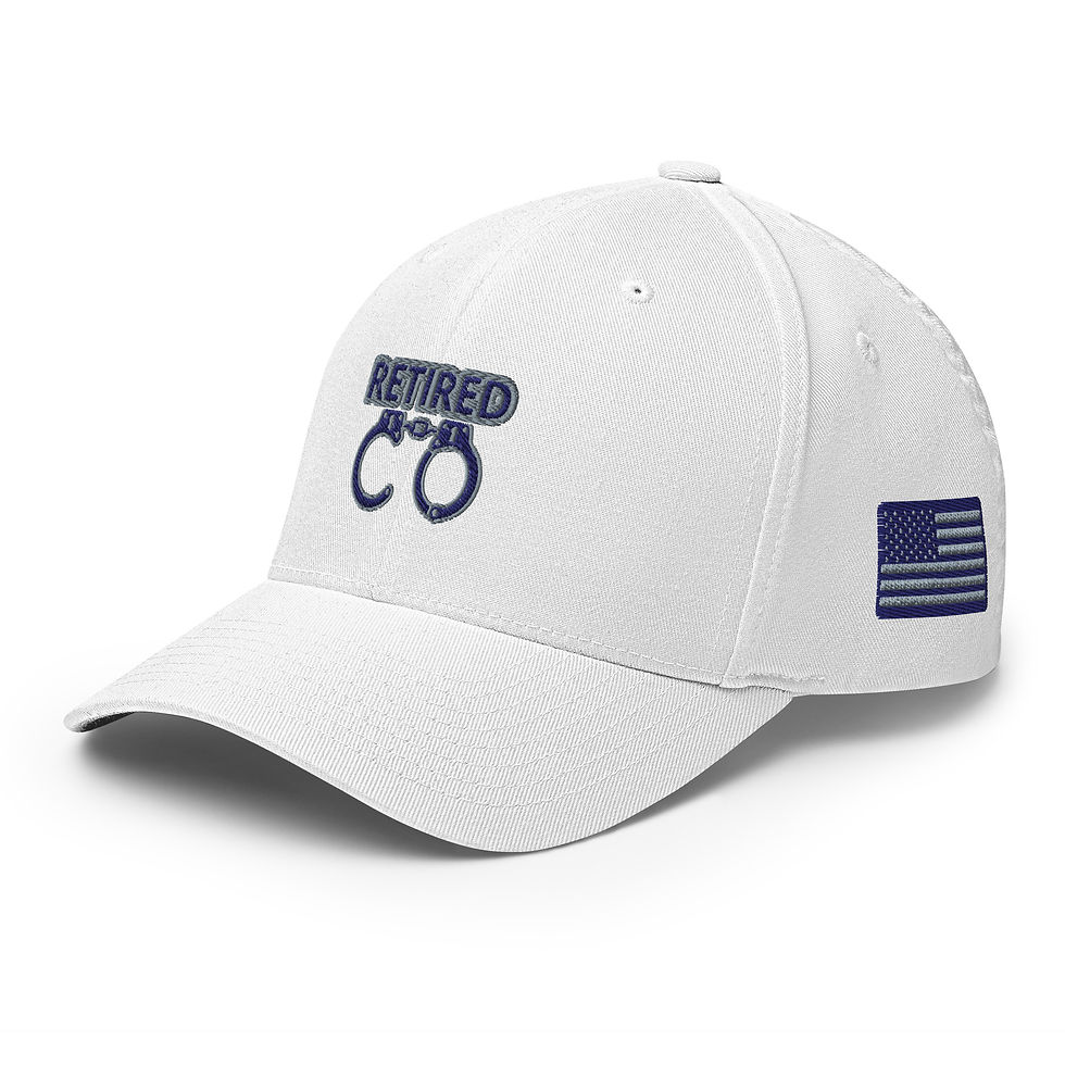 Thumbnail: Retired Navy/Silver C/O Logo Cap