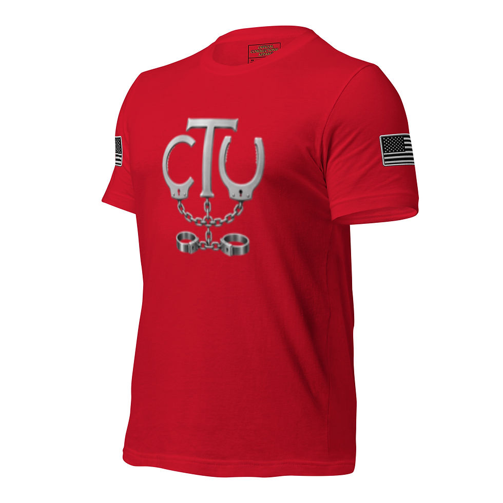 Thumbnail: Correctional Apparel CTU CTU Silver logo Unisex T-Shirt