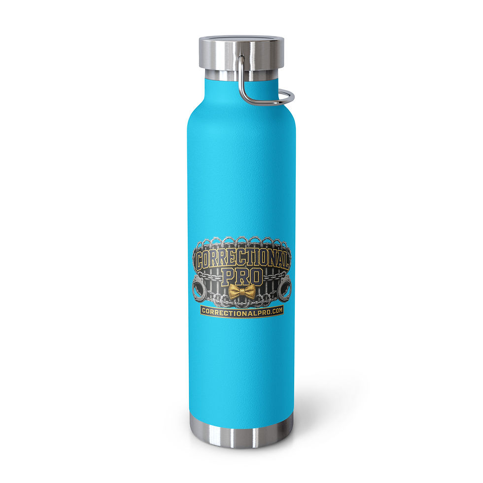 Thumbnail: Correctional Pro Logo Black/Gold Bow tie Pro Bottle