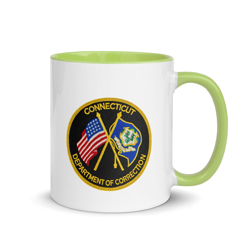 Thumbnail: Retired CT DOC Supervisor Mug with Color Inside