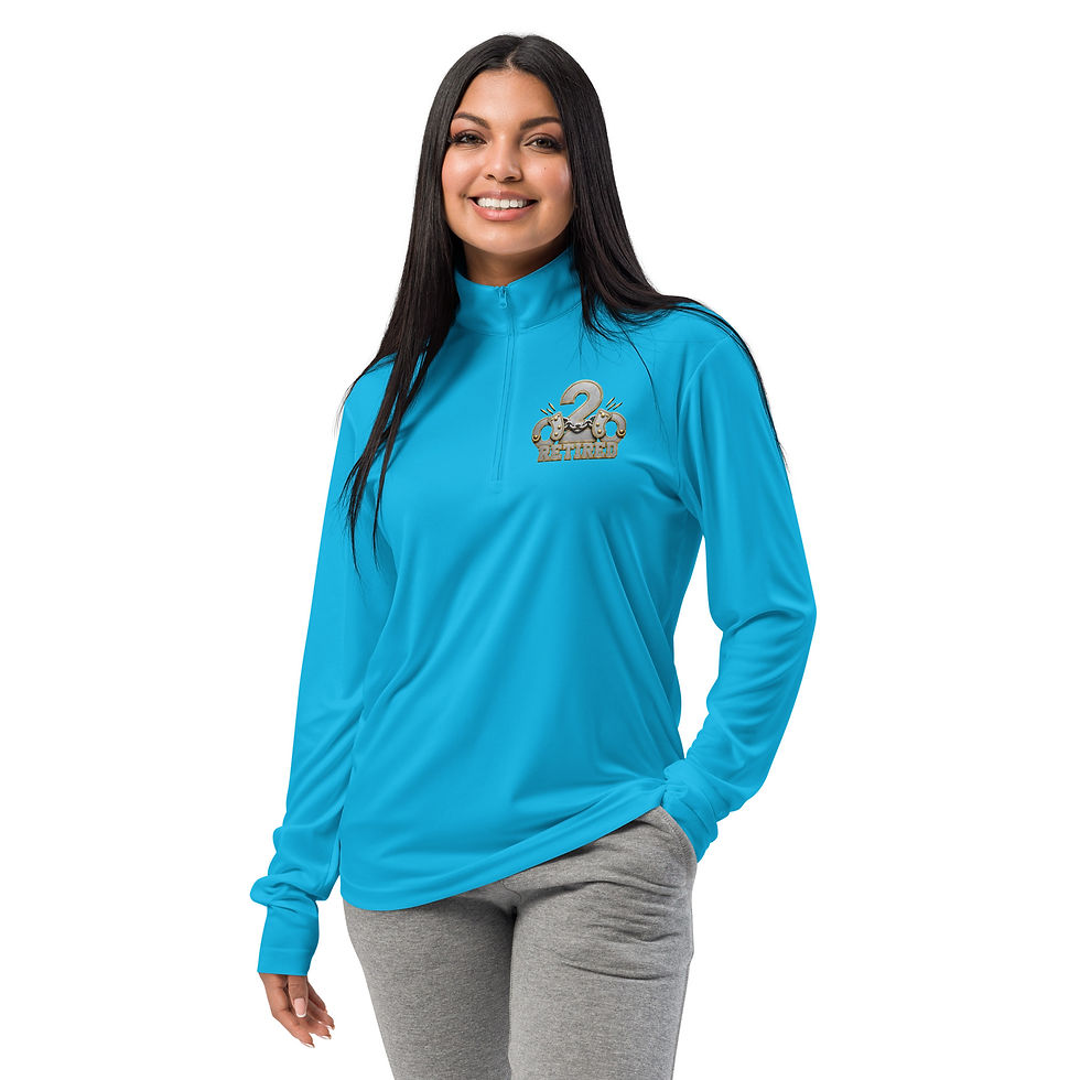 Thumbnail: Correctional Apparel Signal 2 Retired Support Staff quarter-zip pullover