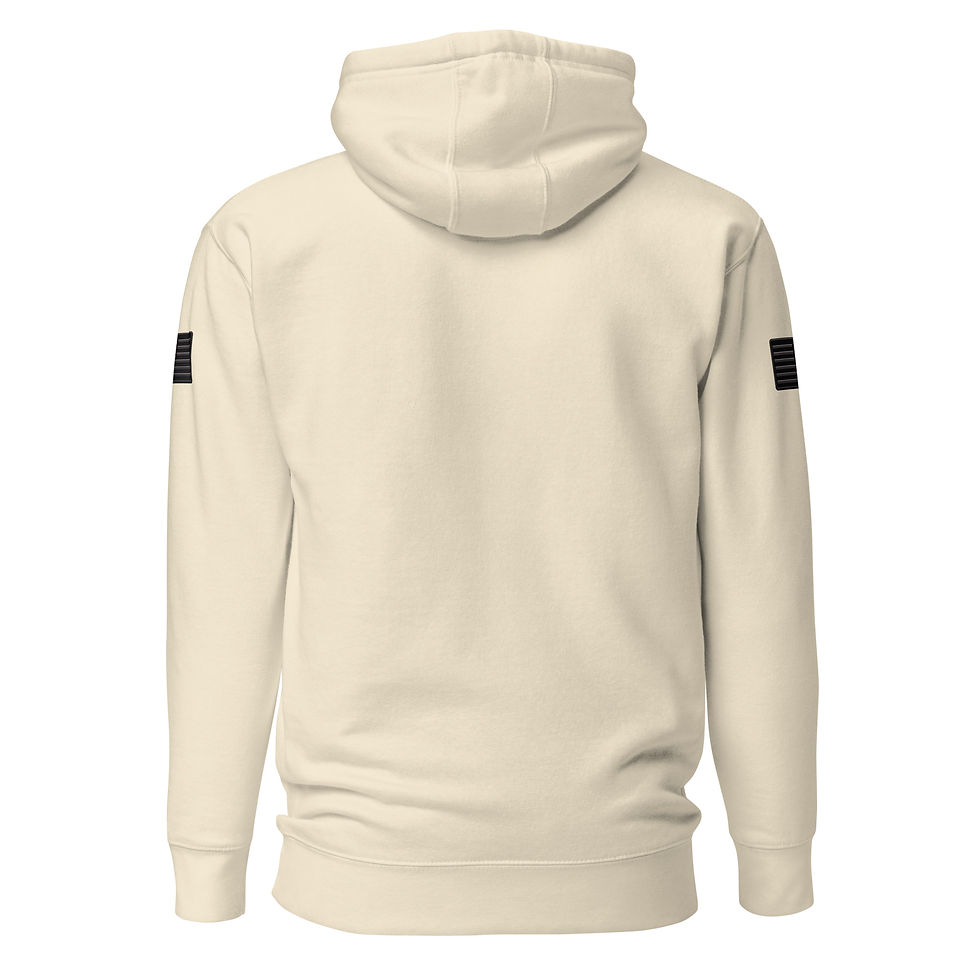 Thumbnail: YO C/O Retired Stealth logo Flag Unisex Hoodie
