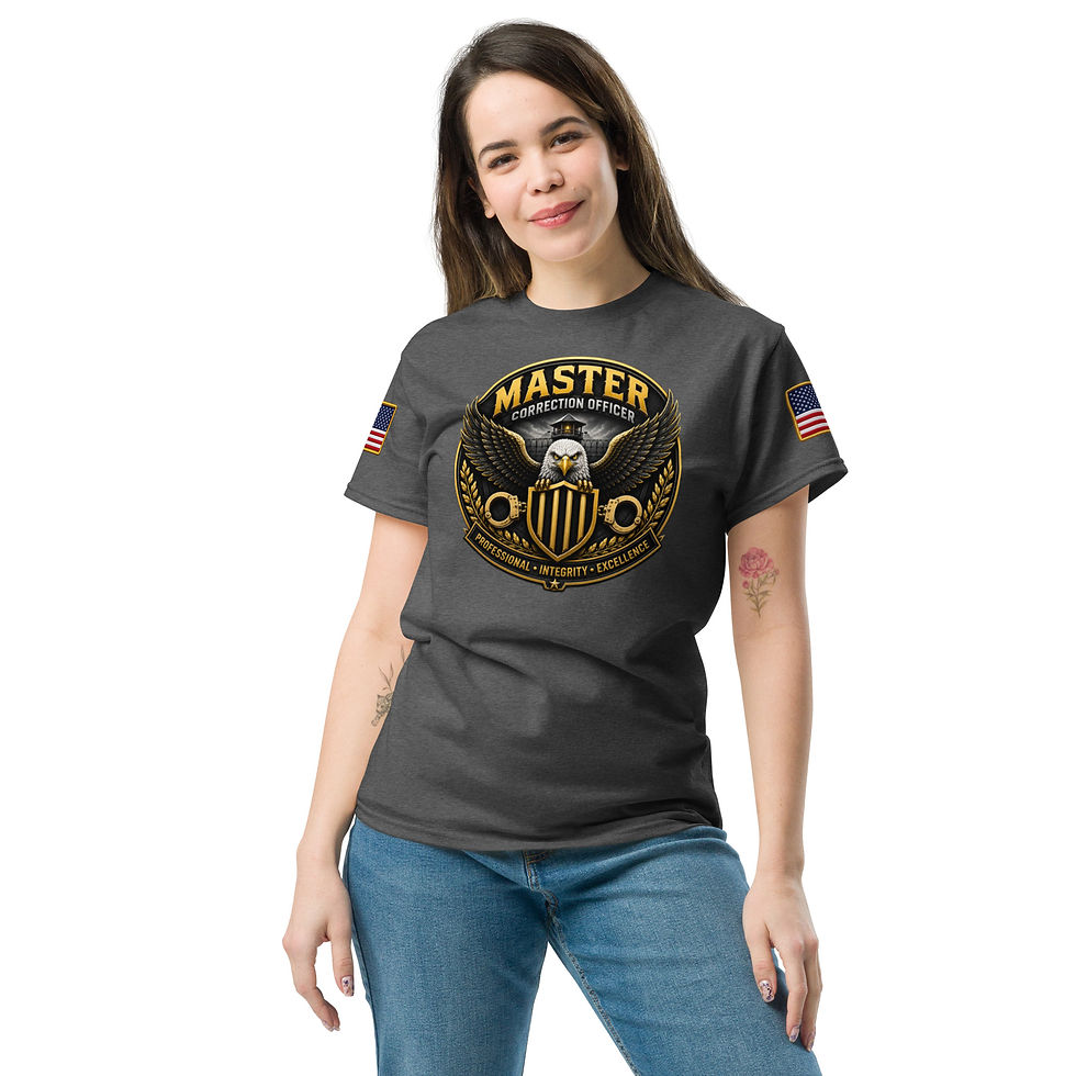 Thumbnail: Master Correction Officer Classic Patriot Unisex classic tee