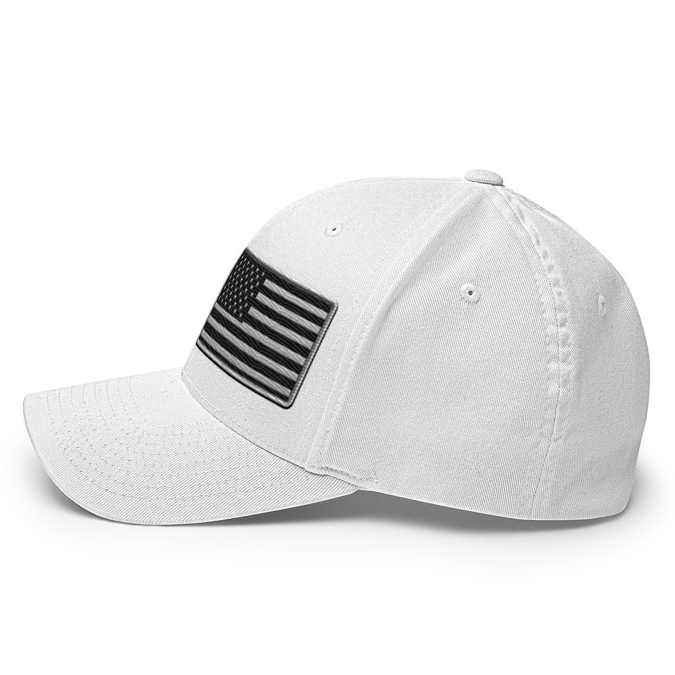 Thumbnail: Correctional Apparel American Incognito Embroidered US Flag Twill Cap