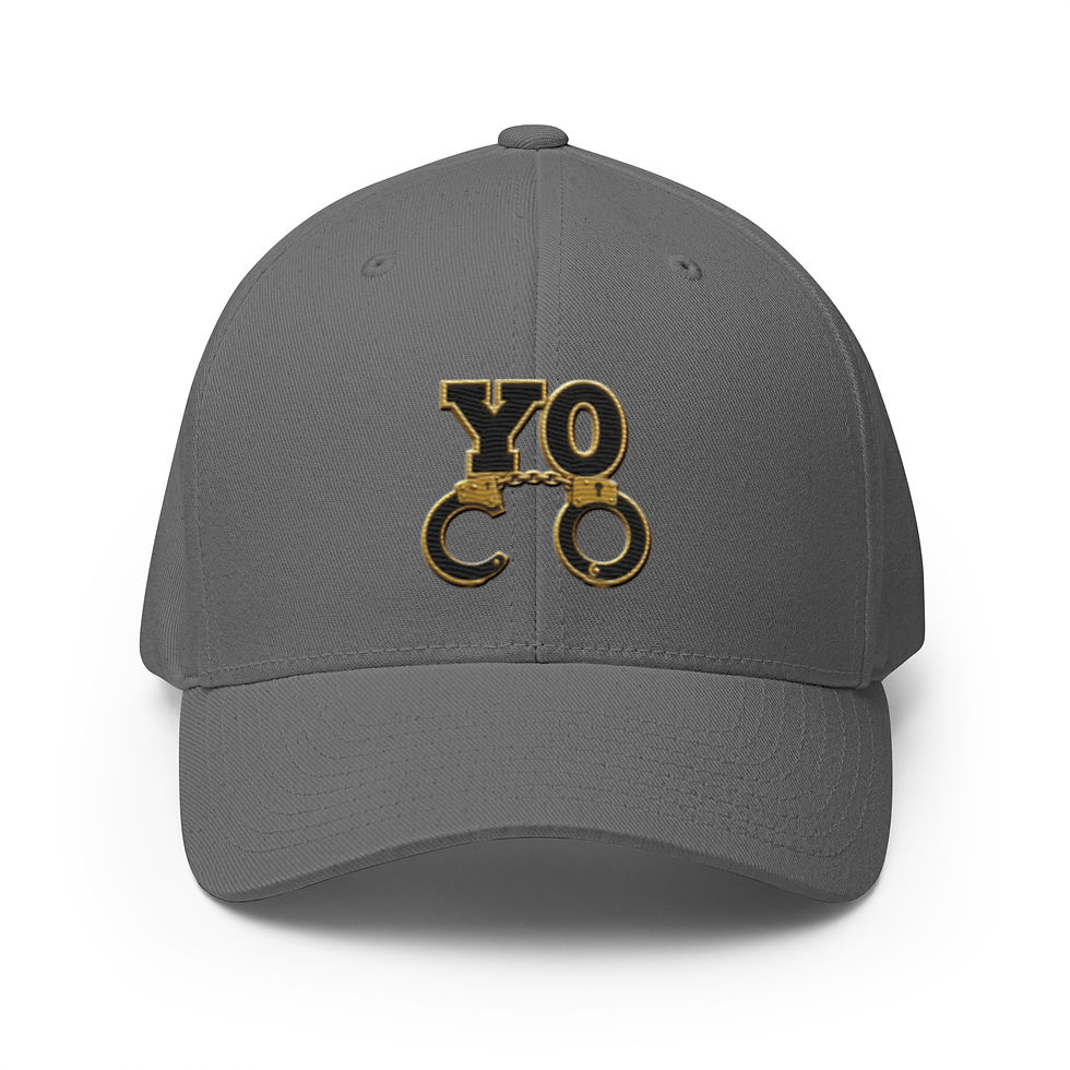 Thumbnail: YO C/O Black/Gold Logo Embroidered Twill Cap