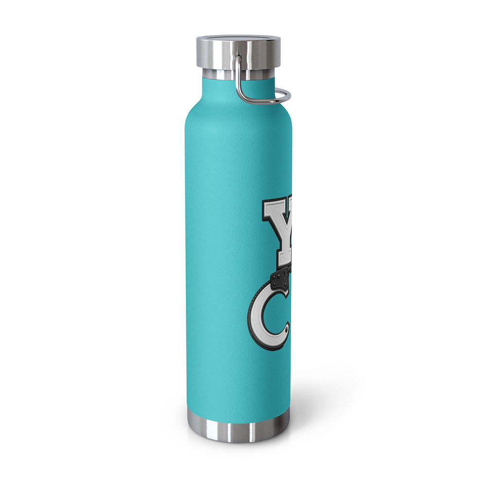 Thumbnail: YO C/O White/Black logo Copper Vacuum Insulated Bottle