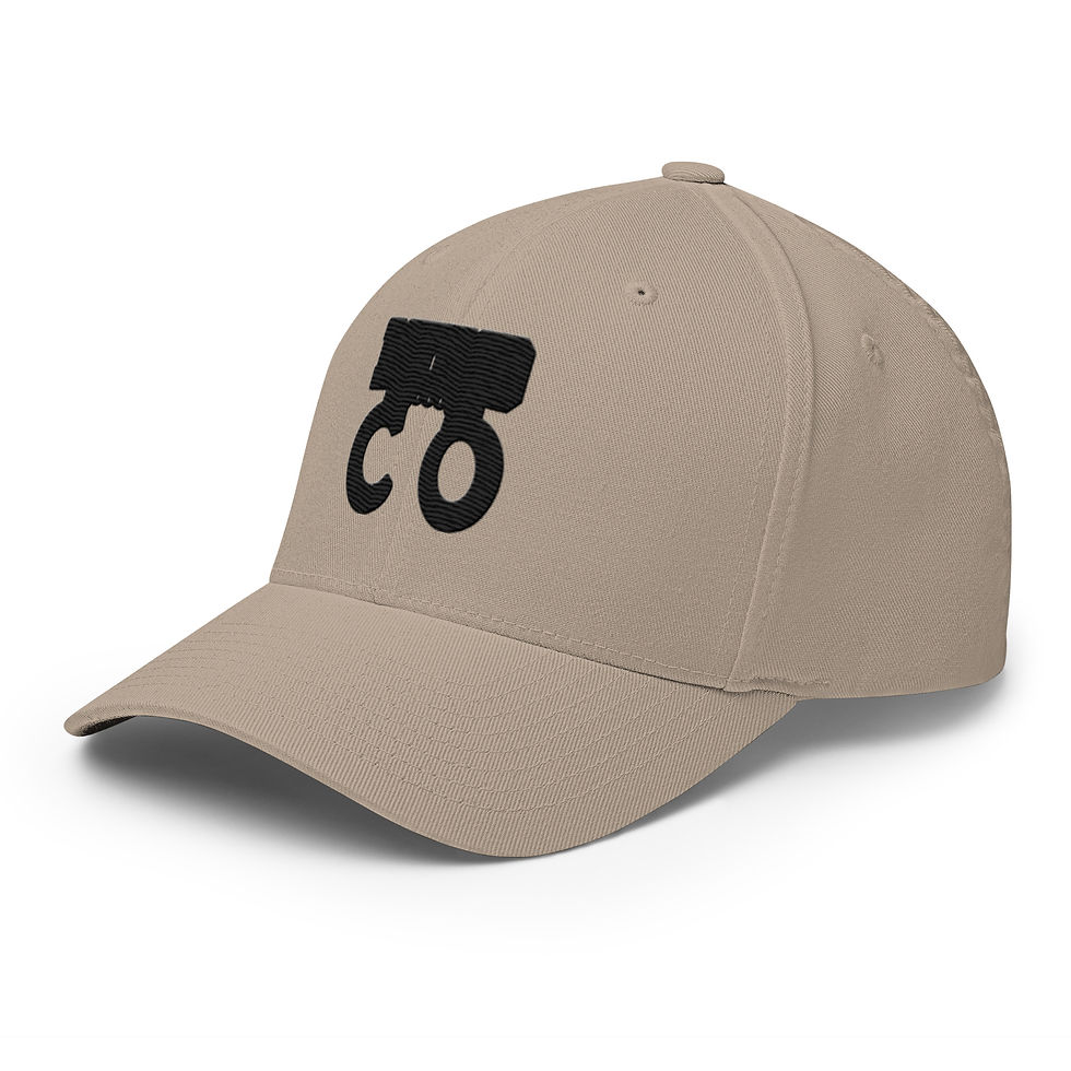 Thumbnail: YO C/O RETIRED C/O Stealth Embroidered Logo Twill Cap