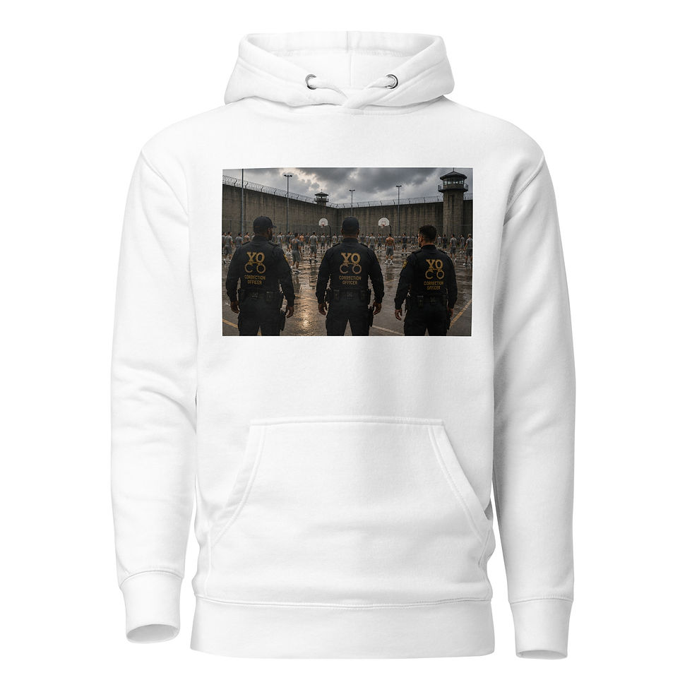 Thumbnail: YO C/O Rec yard 1 dtf Unisex Premium Hoodie