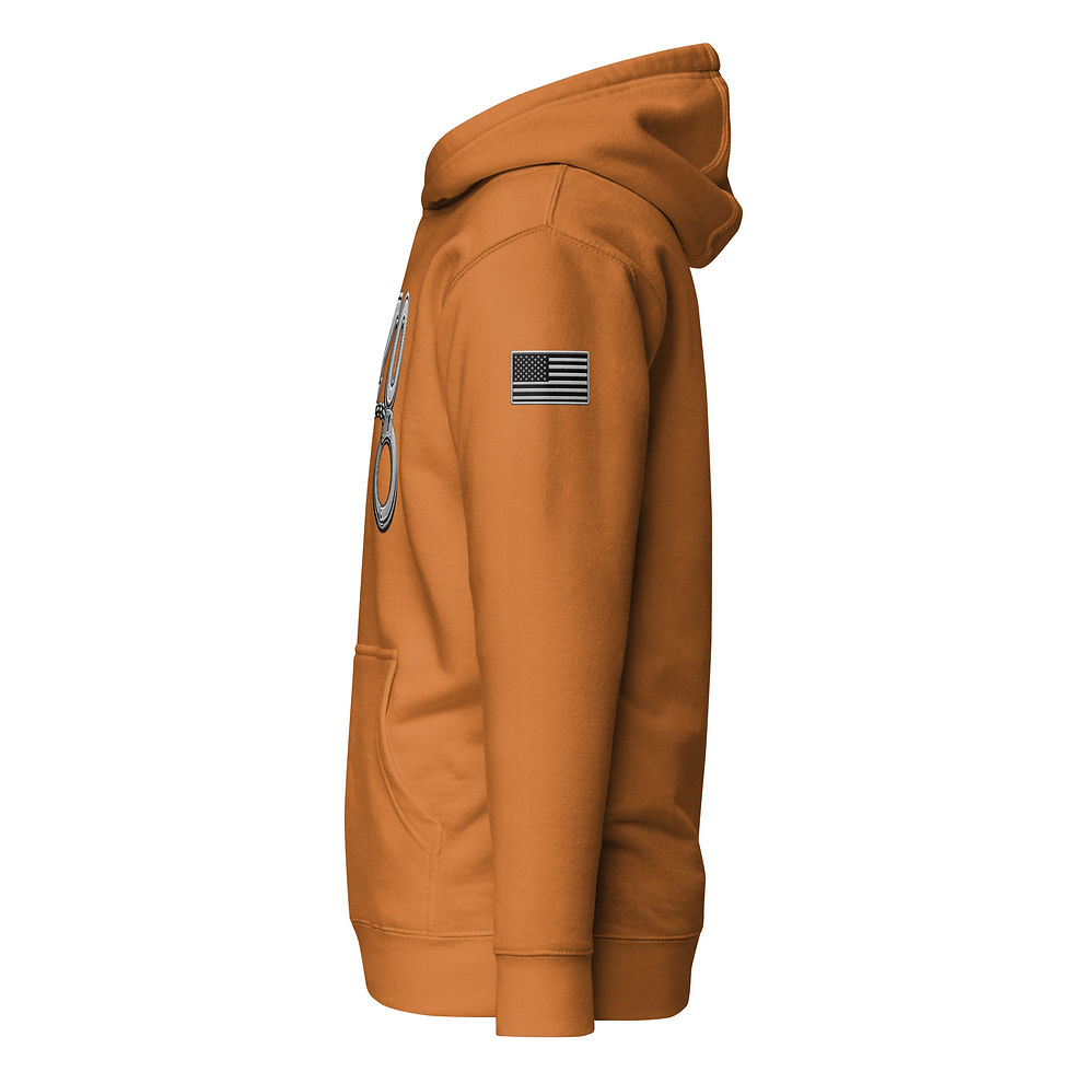 Thumbnail: YO C/O Silver logo Flag Unisex Hoodie