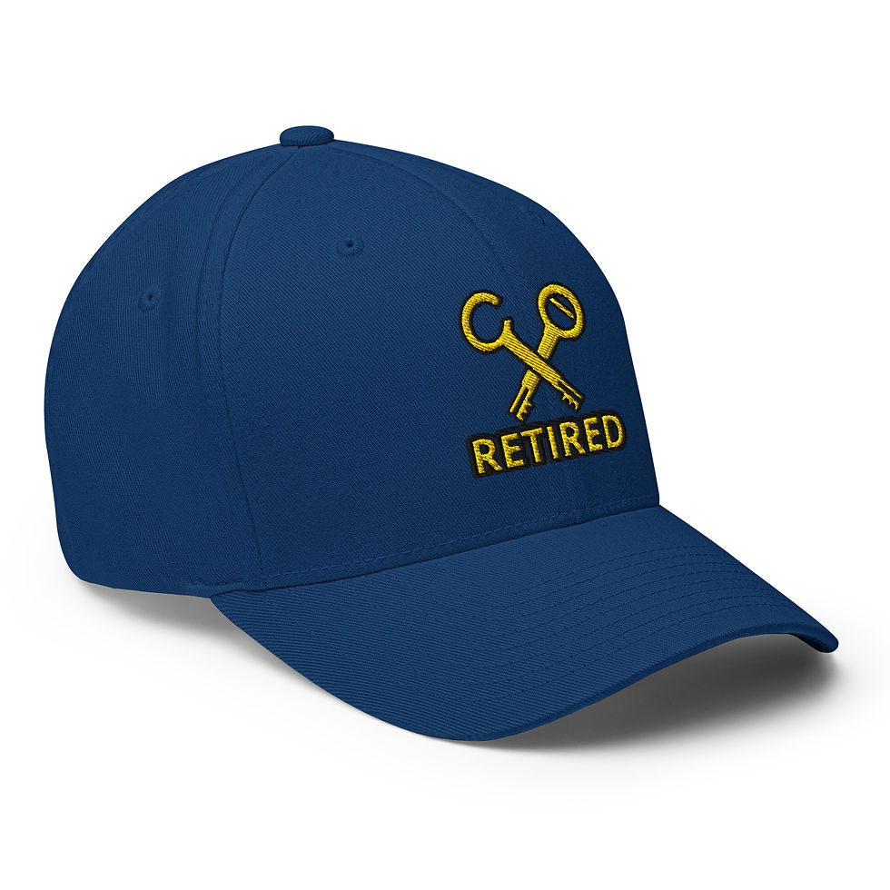 Thumbnail: C/O Retired Off duty cap Gold