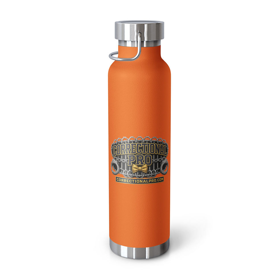 Thumbnail: Correctional Pro Logo Black/Gold Bow tie Pro Bottle
