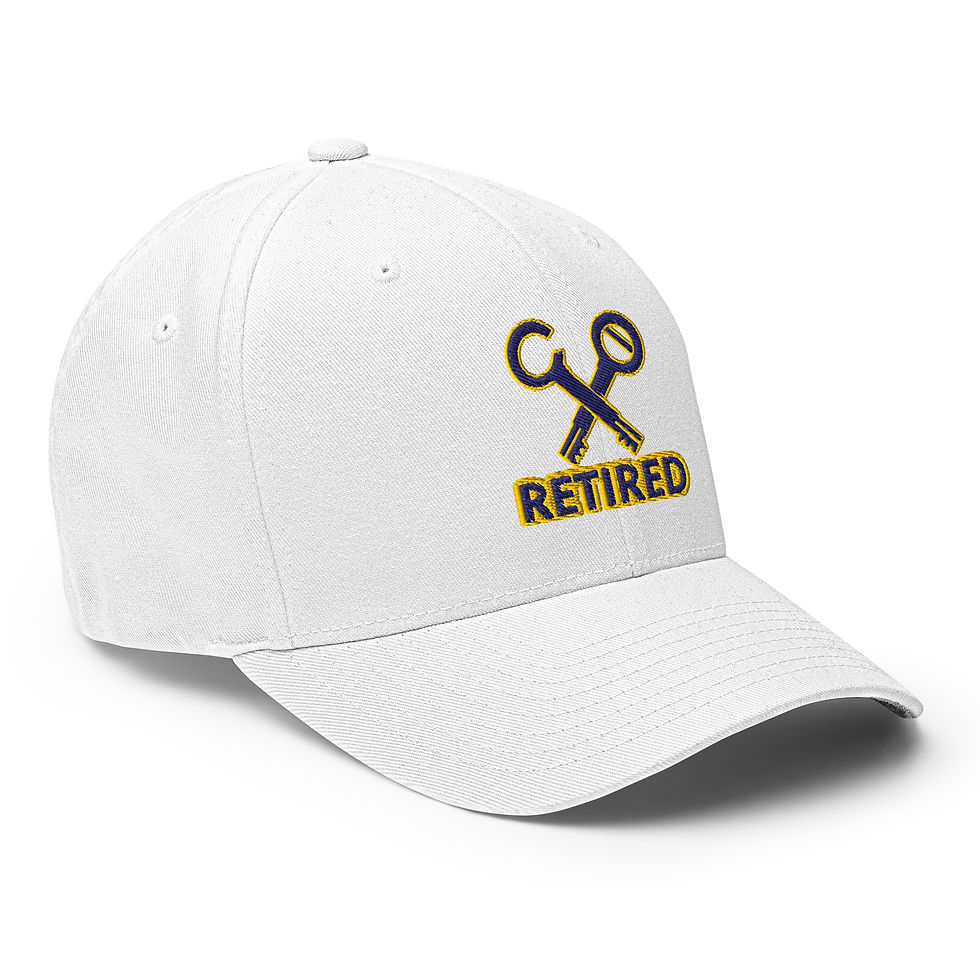 Thumbnail: C/O Retired Off duty cap Navy/Gold