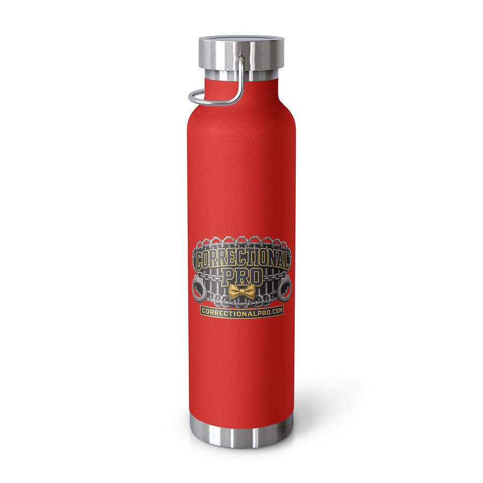 Thumbnail: Correctional Pro Logo Black/Gold Bow tie Pro Bottle
