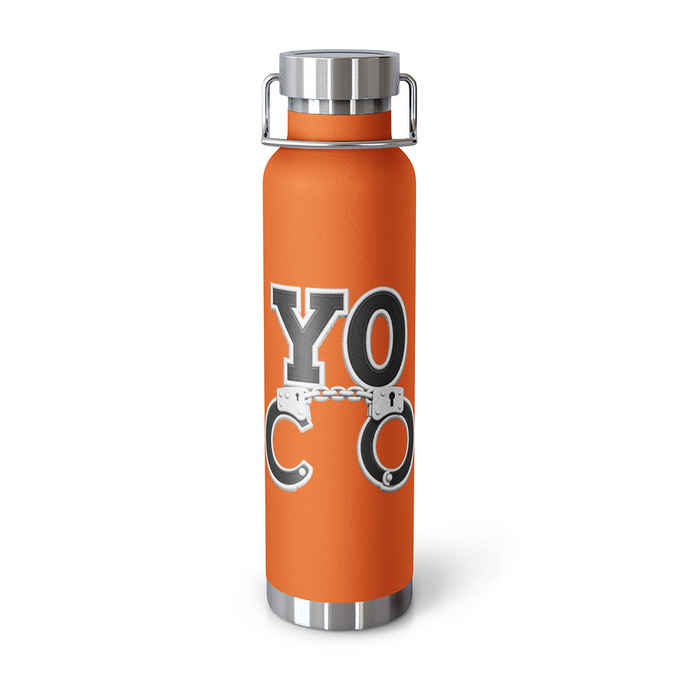 Thumbnail: YO C/O Black/White logo Copper Vacuum Insulated Bottle
