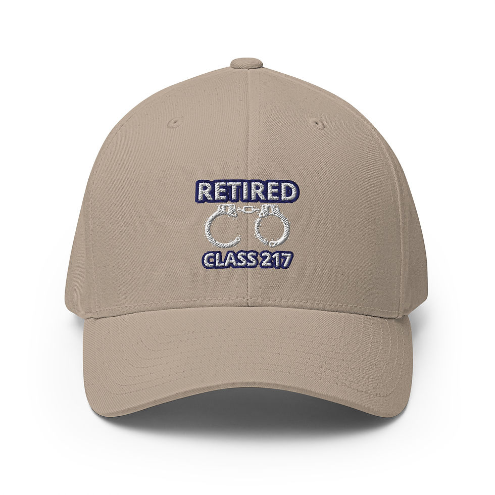 Thumbnail: CT DOC Retired Personalized Class White/Navy Cap