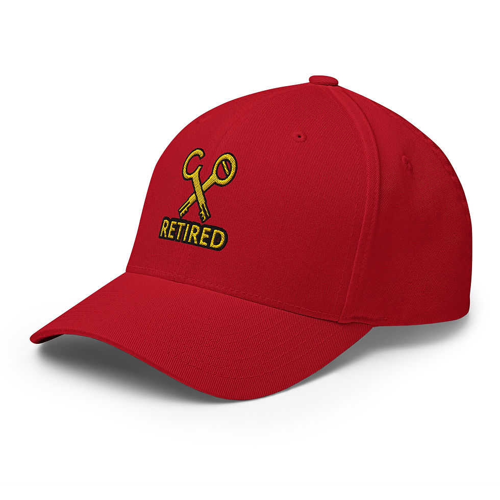 Thumbnail: C/O Retired Off duty cap Gold