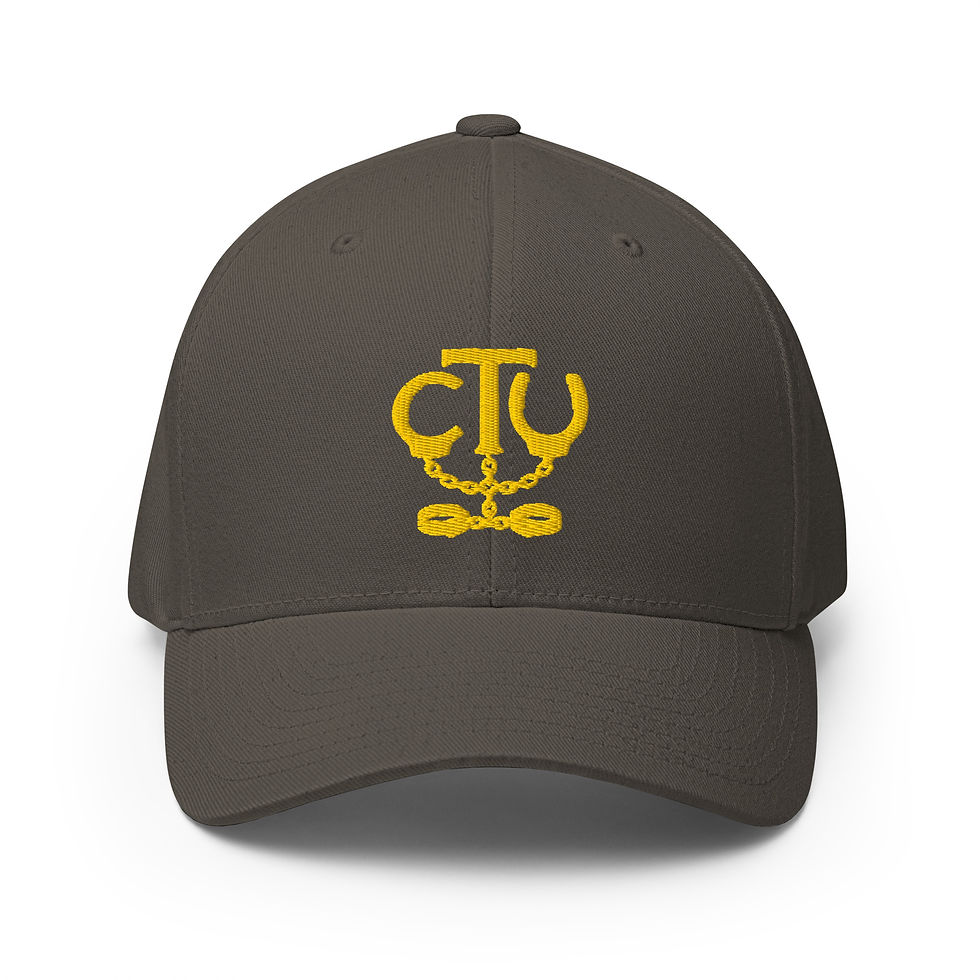 Thumbnail: Correctional Apparel CTU Gold logo Embroidered Twill Cap