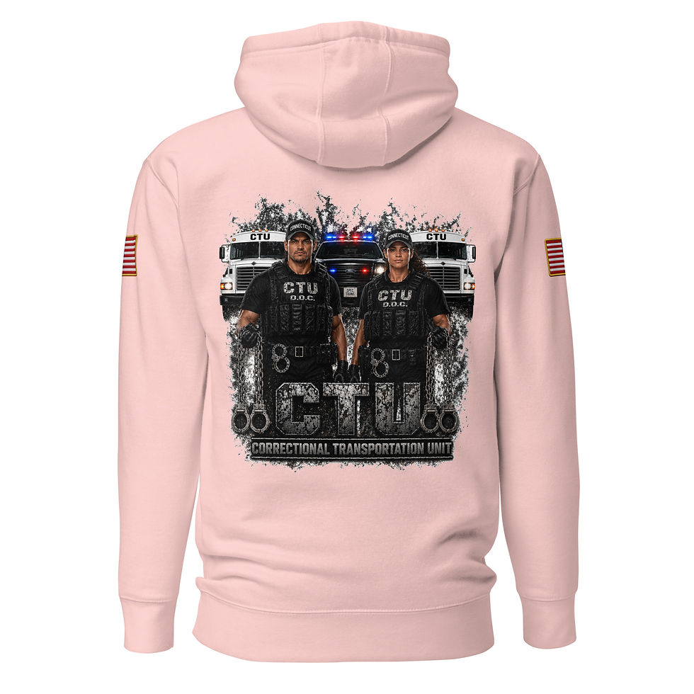 Thumbnail: CT DOC CTU Imagery Unisex Hoodie