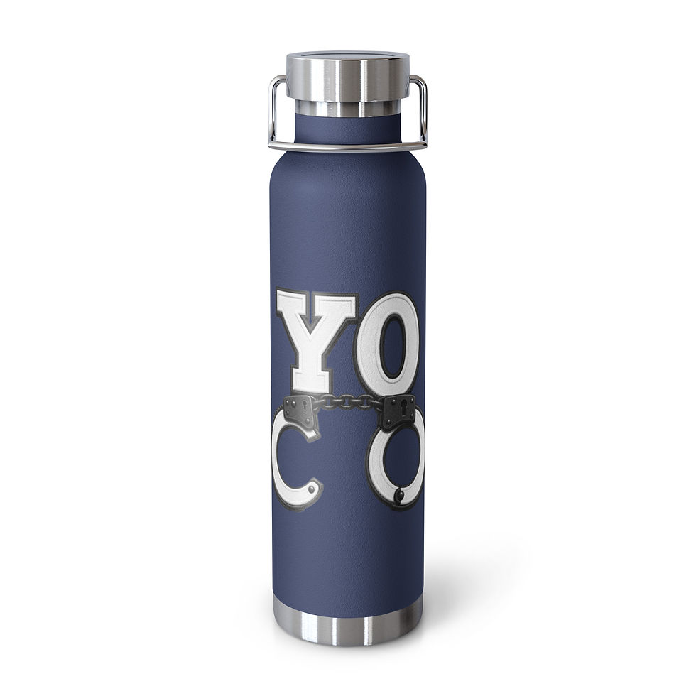 Thumbnail: YO C/O White/Black logo Copper Vacuum Insulated Bottle