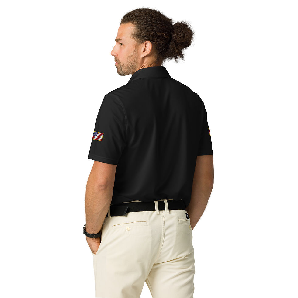 Thumbnail: Under Armour® Correctional Pro Veteran Gold Premier men's polo