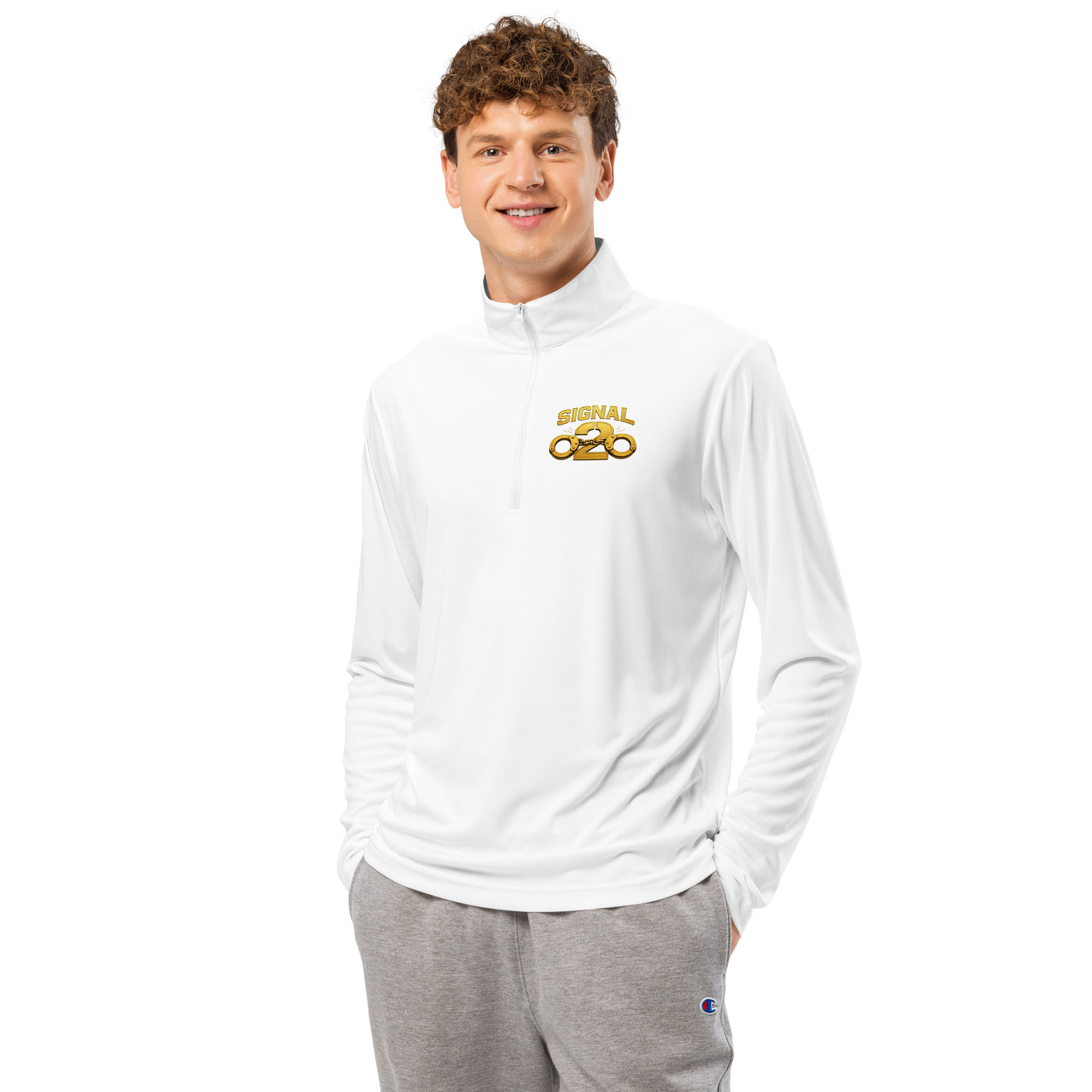 Correctional Apparel Signal 2 Supervisor quarter-zip pullover