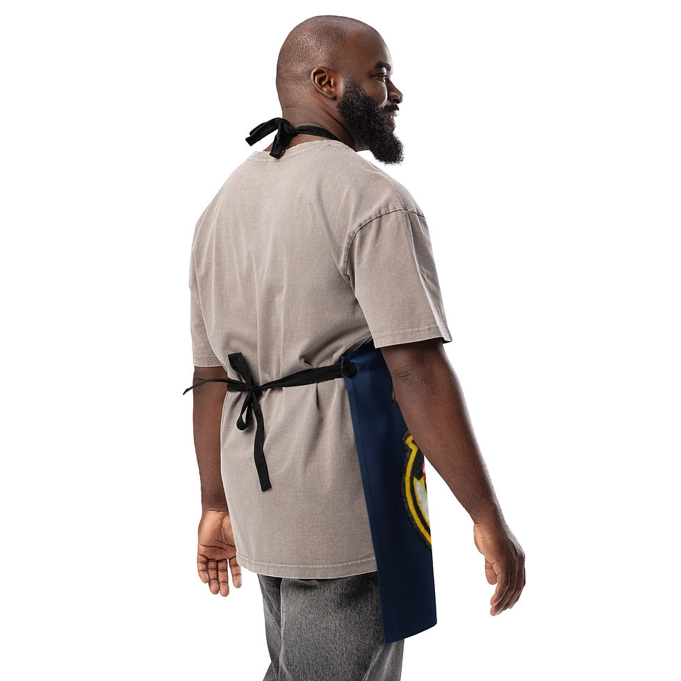 Thumbnail: PERSONALIZED CT DOC Supervisor Navy Master Apron