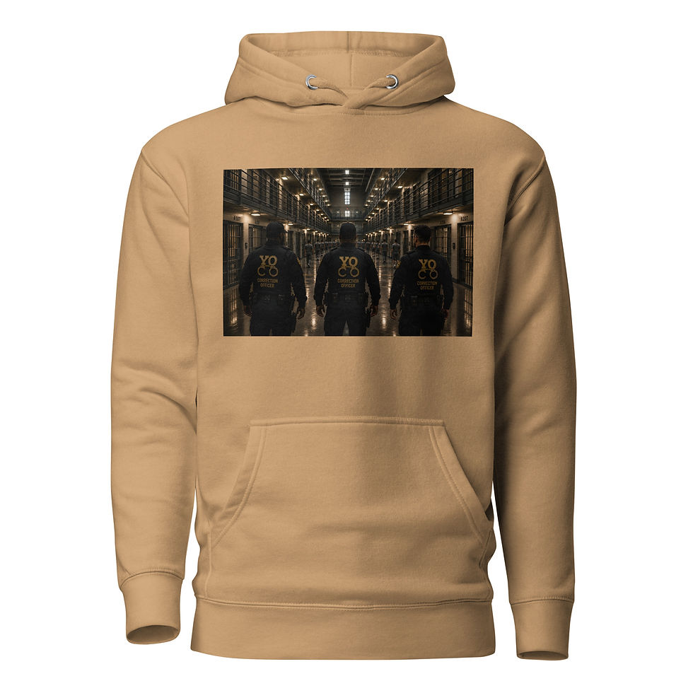 Thumbnail: YO C/O Housing Unit Correctional Officer Premium Hoodie