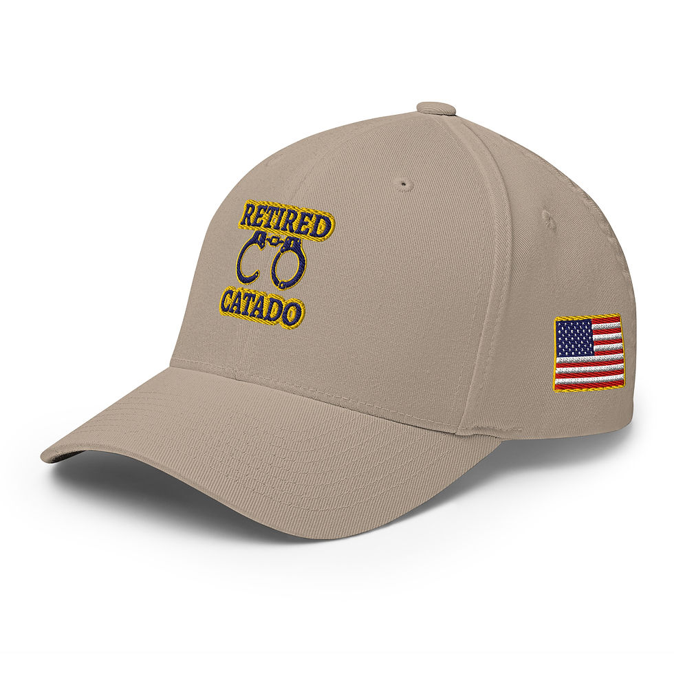 Thumbnail: Personalized Retired USA Navy/Gold C/O Logo Cap