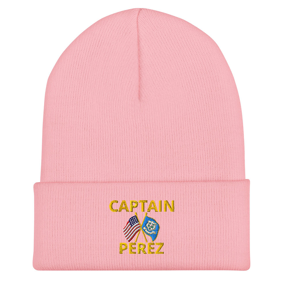 Thumbnail: Personalized CT DOC Supervisor Cuffed Beanie