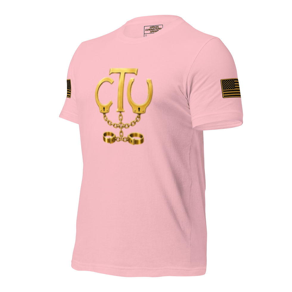 Thumbnail: Correctional Apparel CTU CTU Gold logo Unisex T-Shirt