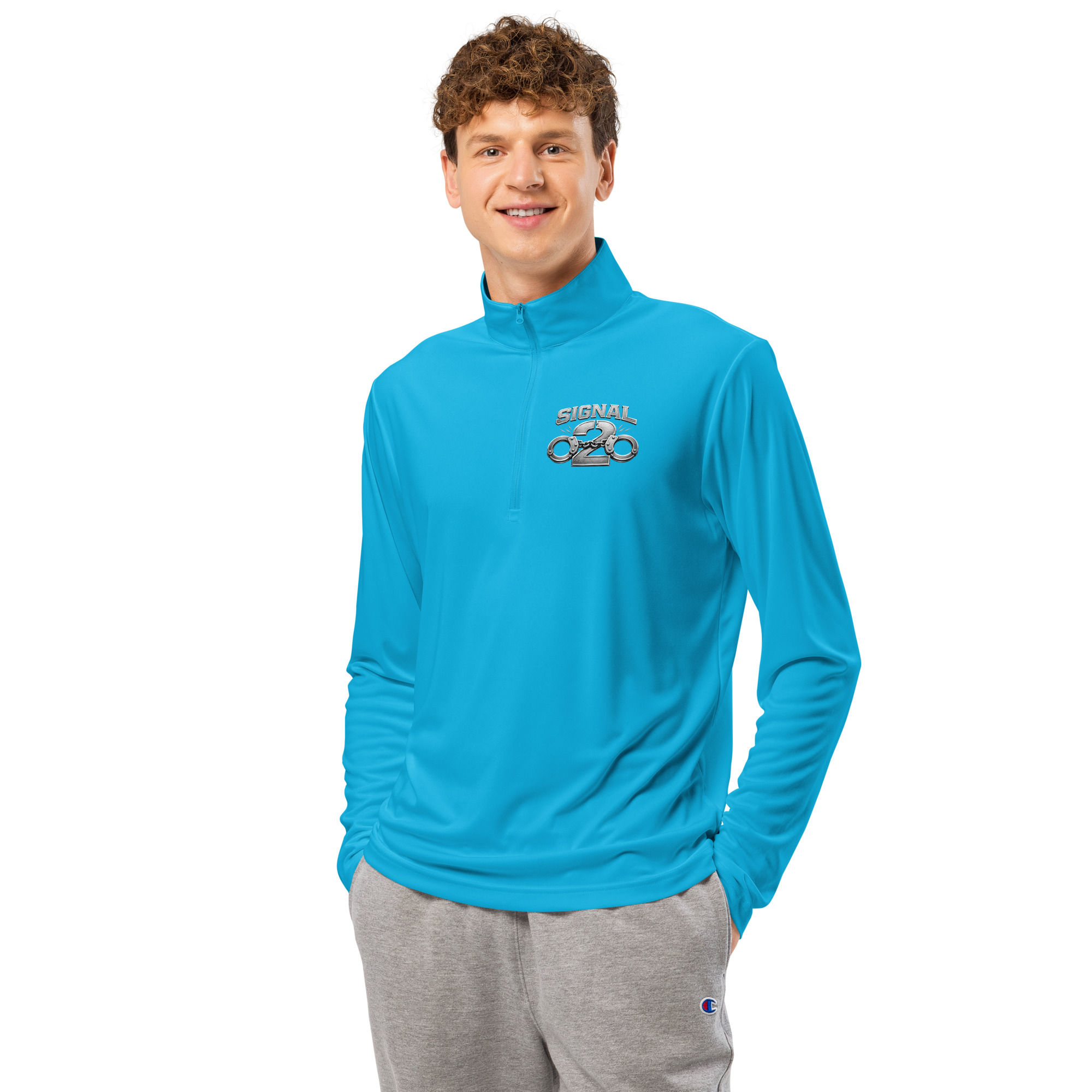 Correctional Apparel Signal 2 Polished quarter-zip pullover