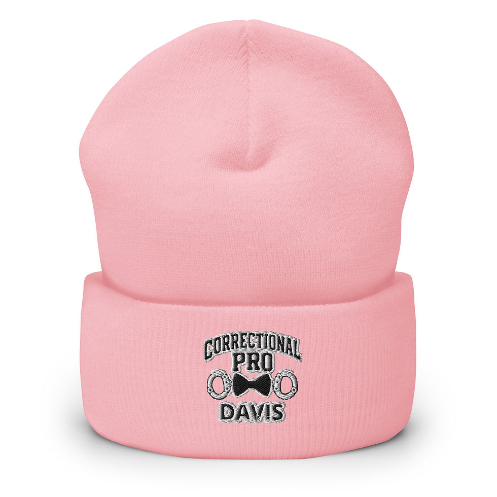 Thumbnail: Personalized Incognito Correctional Pro Cuffed Beanie
