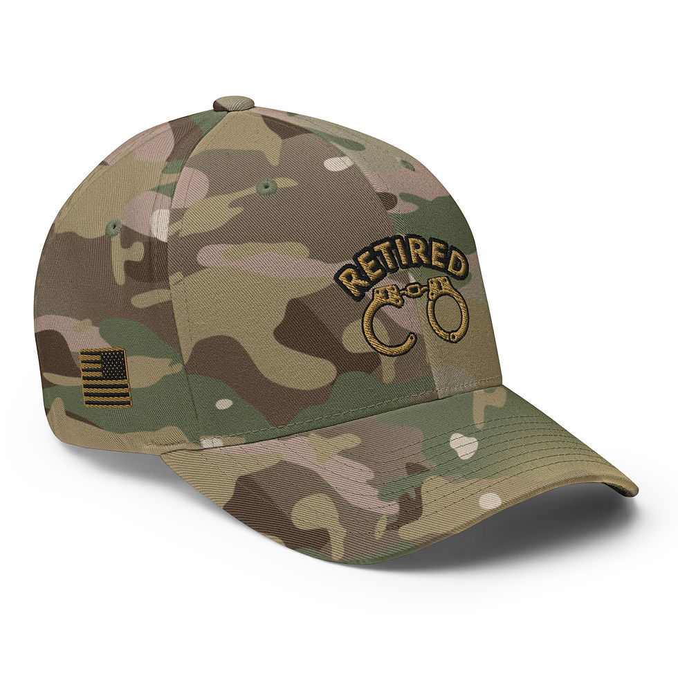 Thumbnail: Retired Arched Old Gold/Black C/O Logo Cap