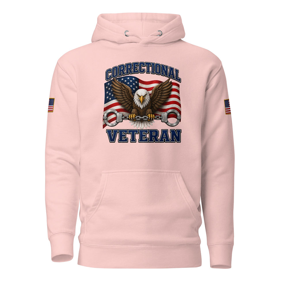 Thumbnail: Correctional Pro Veteran Premier ll Unisex Hoodie