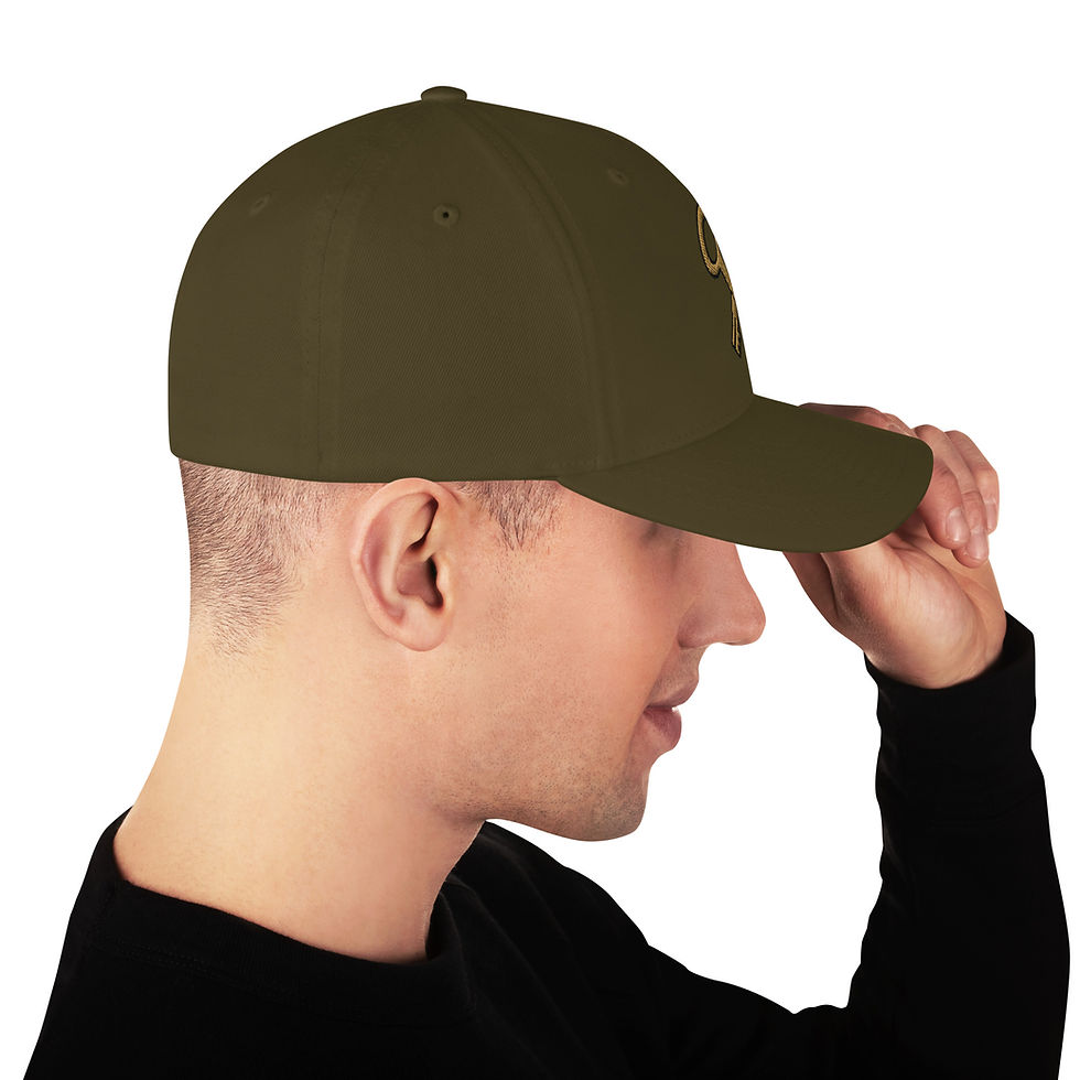 Thumbnail: Correction Officer tour cap Old Gold/Black