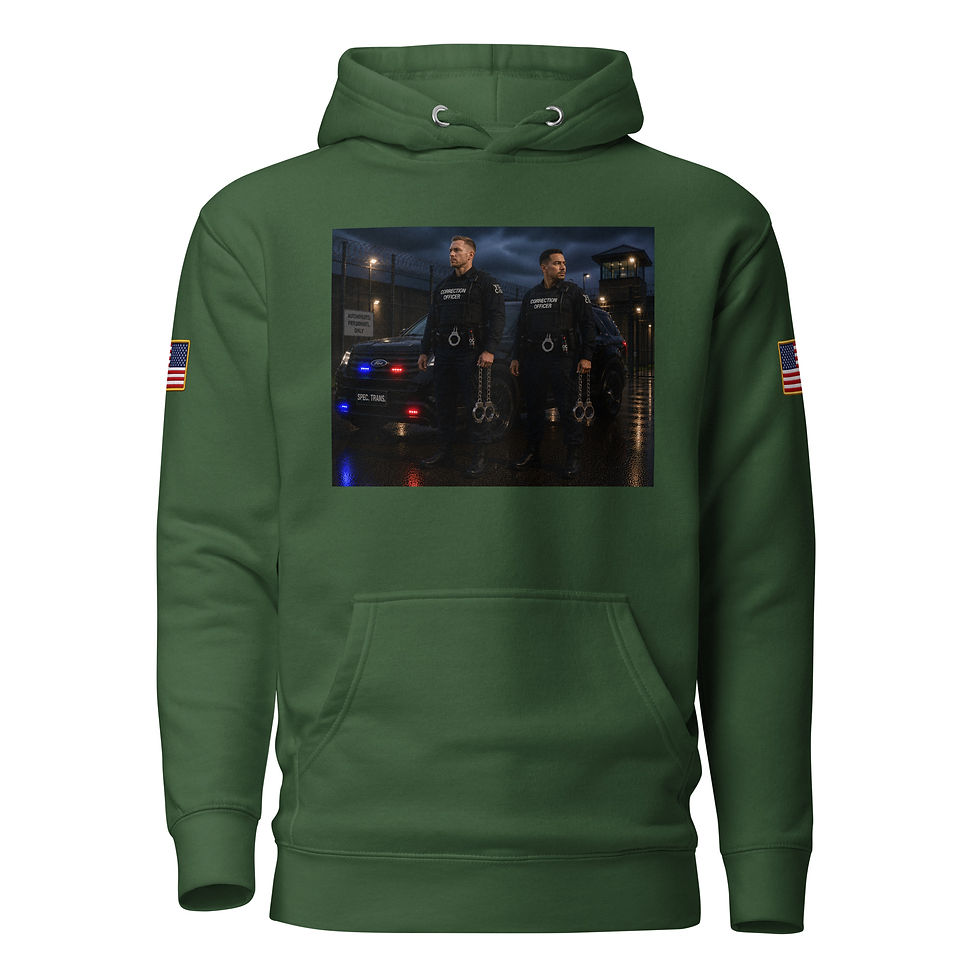 Thumbnail: YO C/O Special Transport Premium Hoodie – Design 3