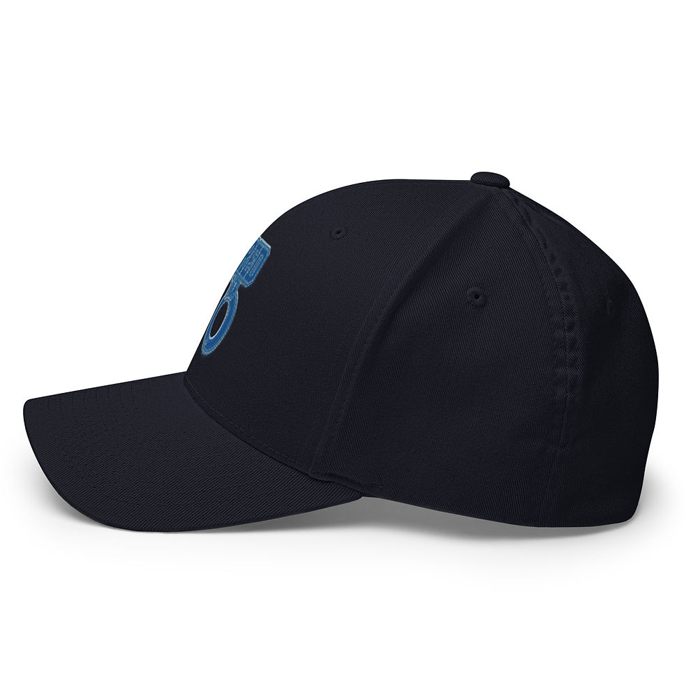 Thumbnail: YO C/O RETIRED C/O Royal/Silver Embroidered Logo Twill Cap