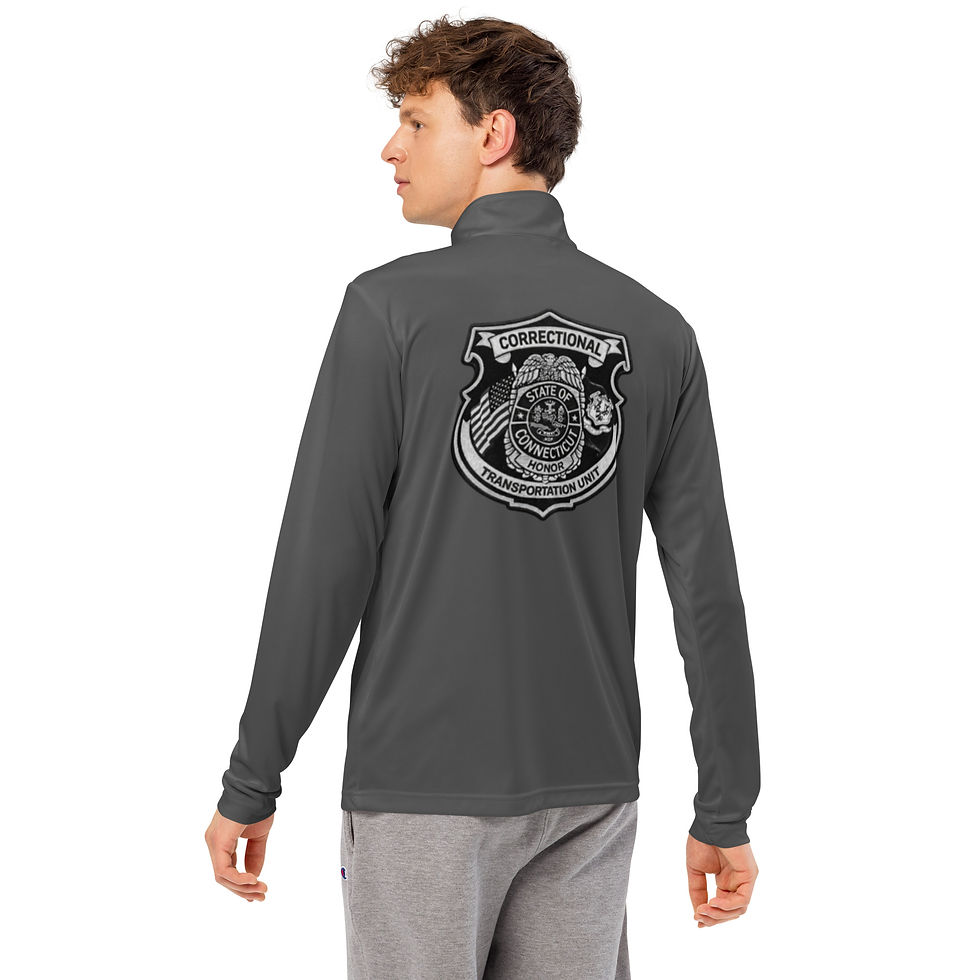Thumbnail: Personalized Retired CT DOC C/O-CTU Incognito Lightweight pullover
