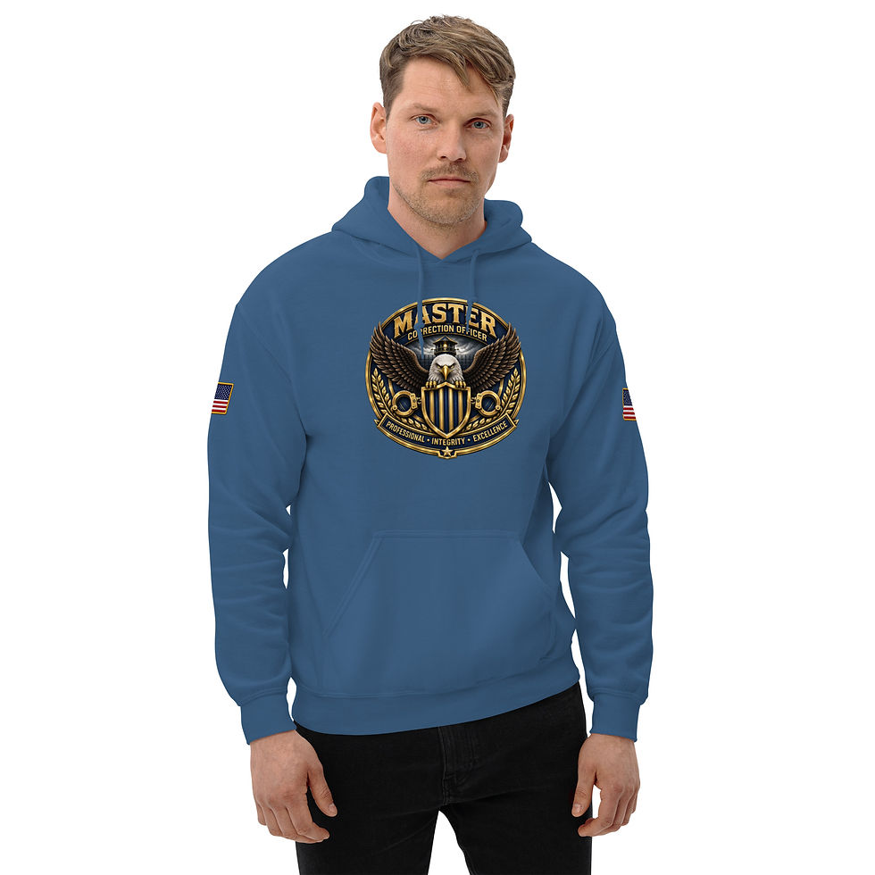 Thumbnail: Premier Master Correction Officer Patriot Unisex Hoodie