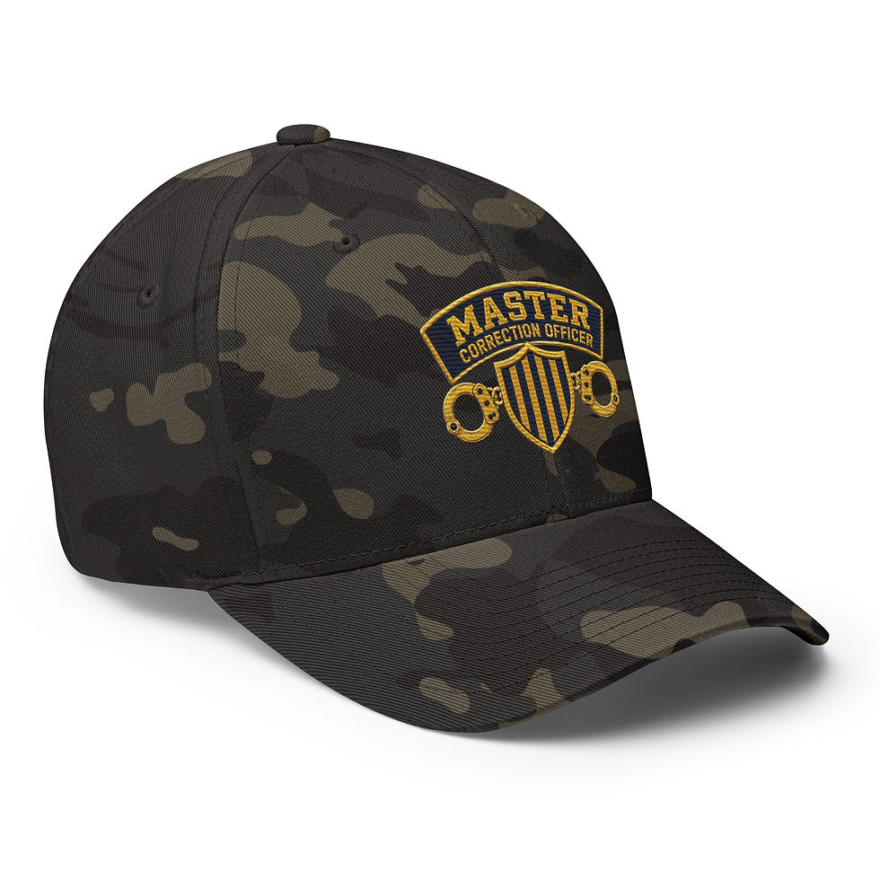 Thumbnail: Premier Master Correction Officer Embroidered logo Twill Cap
