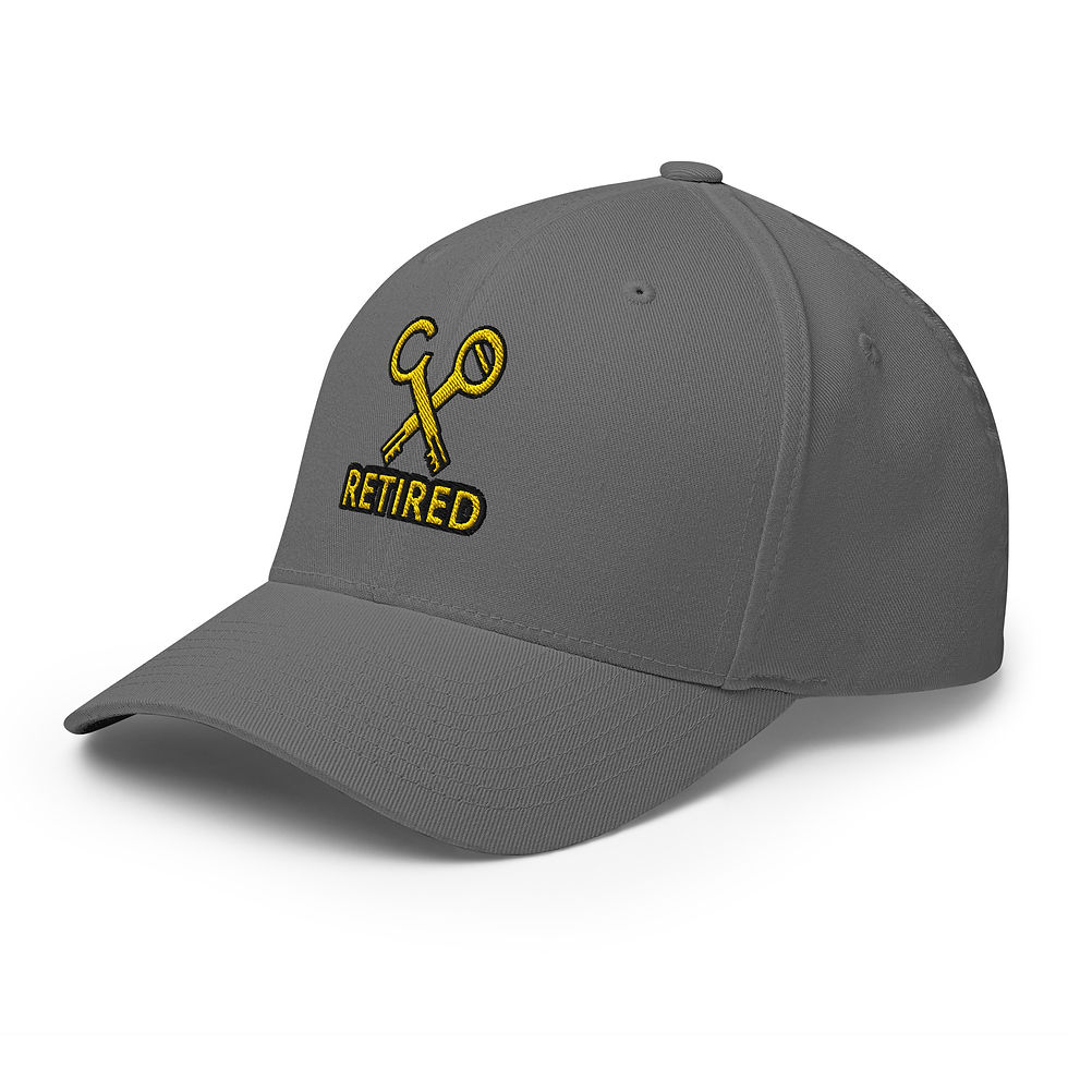 Thumbnail: C/O Retired Off duty cap Gold