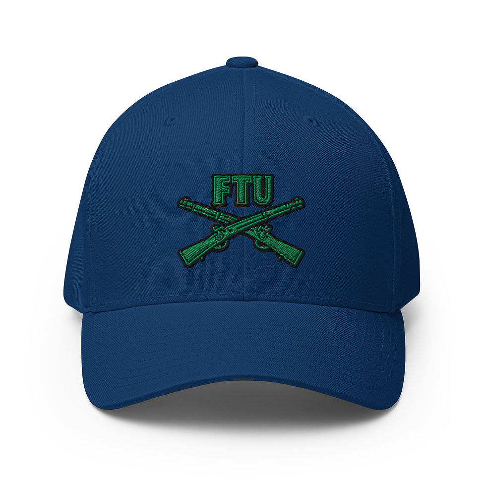 Thumbnail: YO C/O 3D FTU Logo Kelly/Black Embroidered Twill Cap